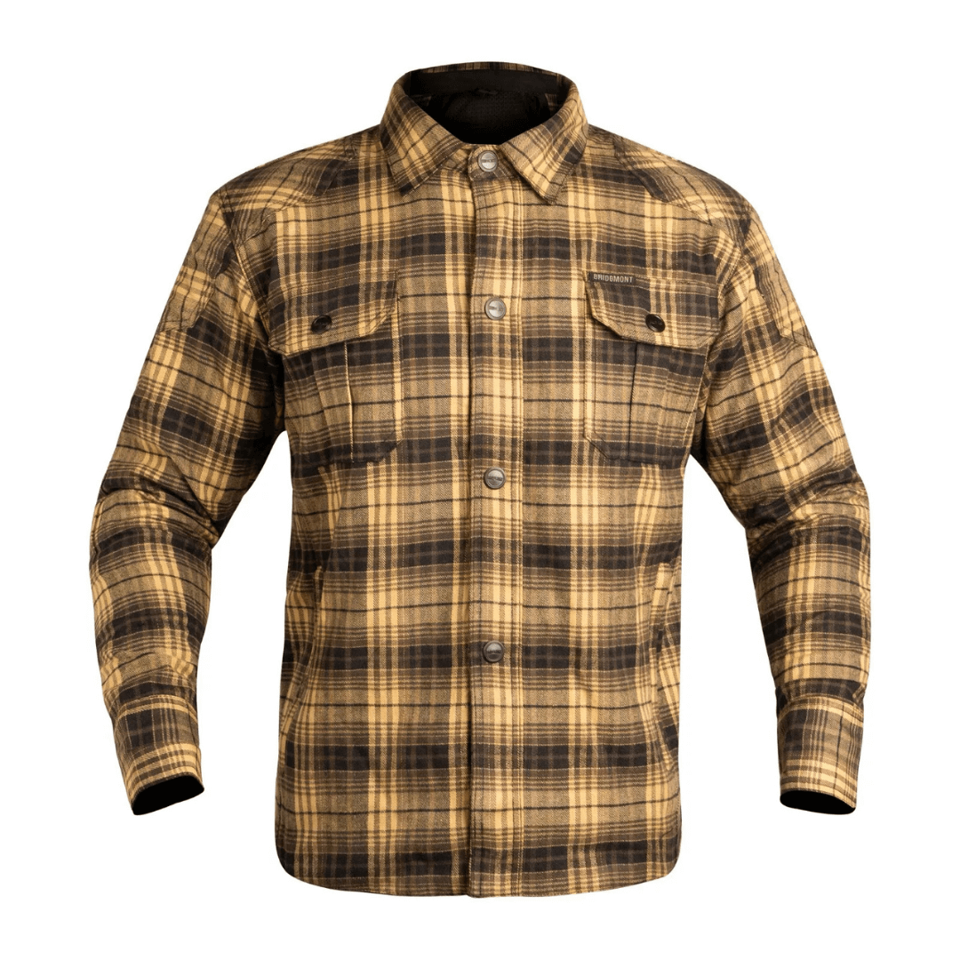 Motorcycle Shirt with CE Armor – ARAMID Lined Protective Gear