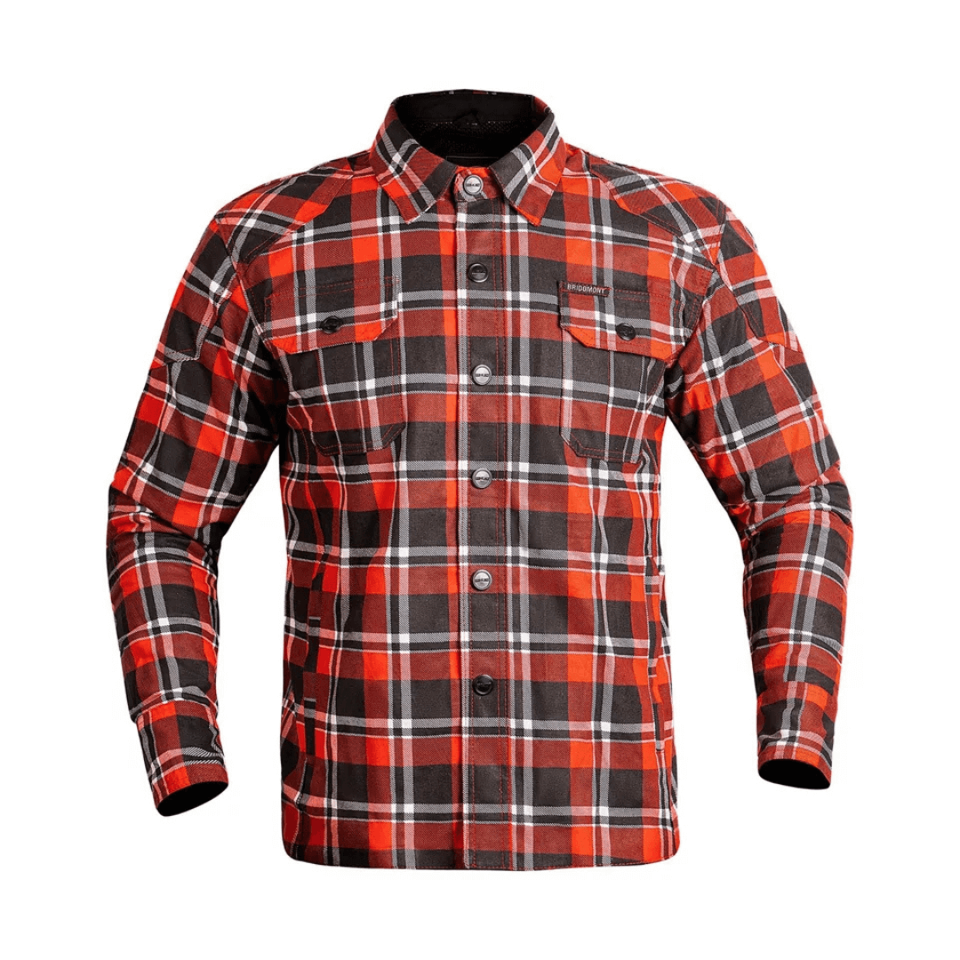 Protective Motorcycle Shirt Jacket – ARAMID Lined with CE Armour