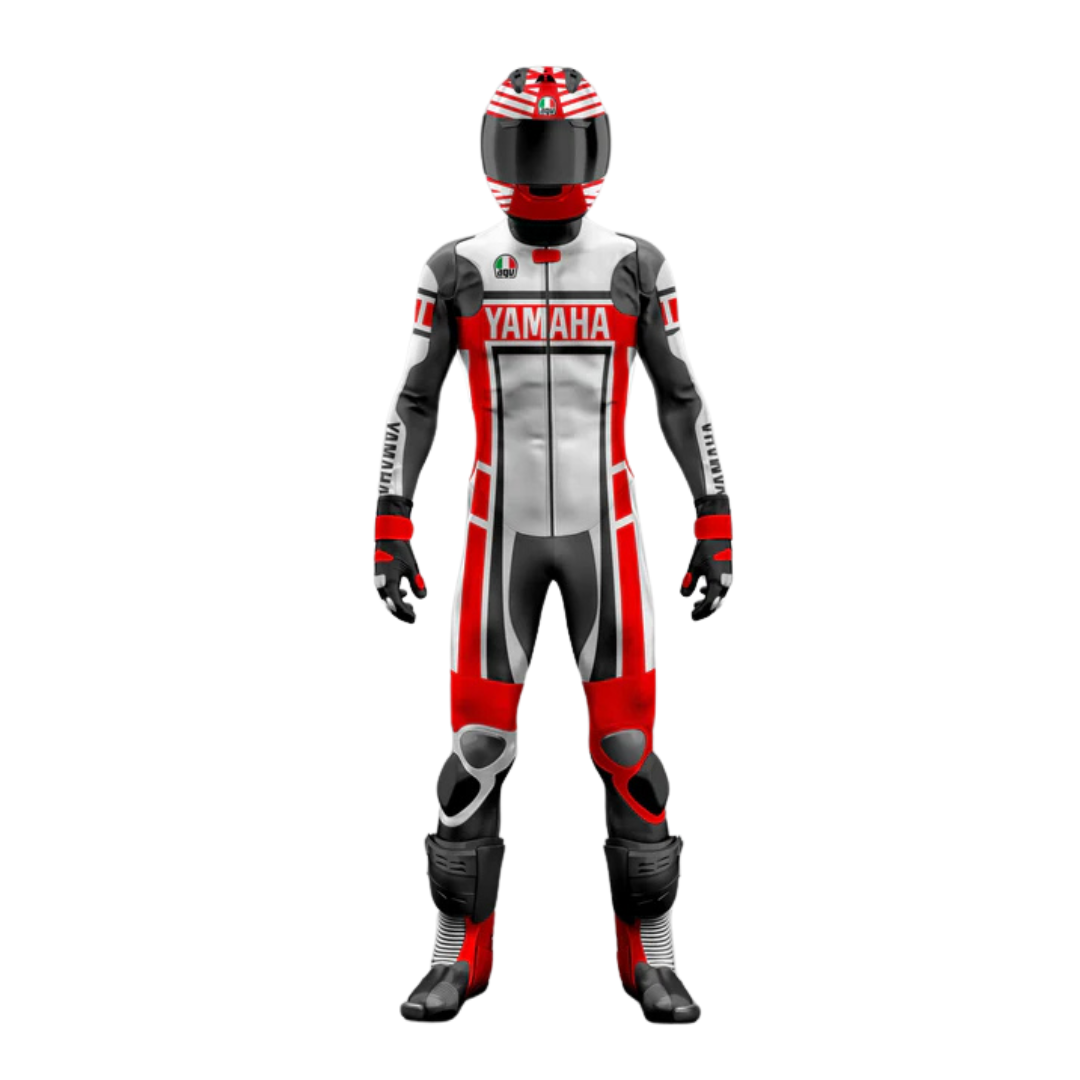 Turbo Yamaha Motorbike Leather Suit