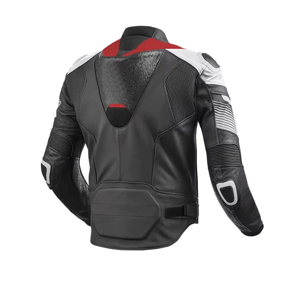 Mens  leather jacket biker style