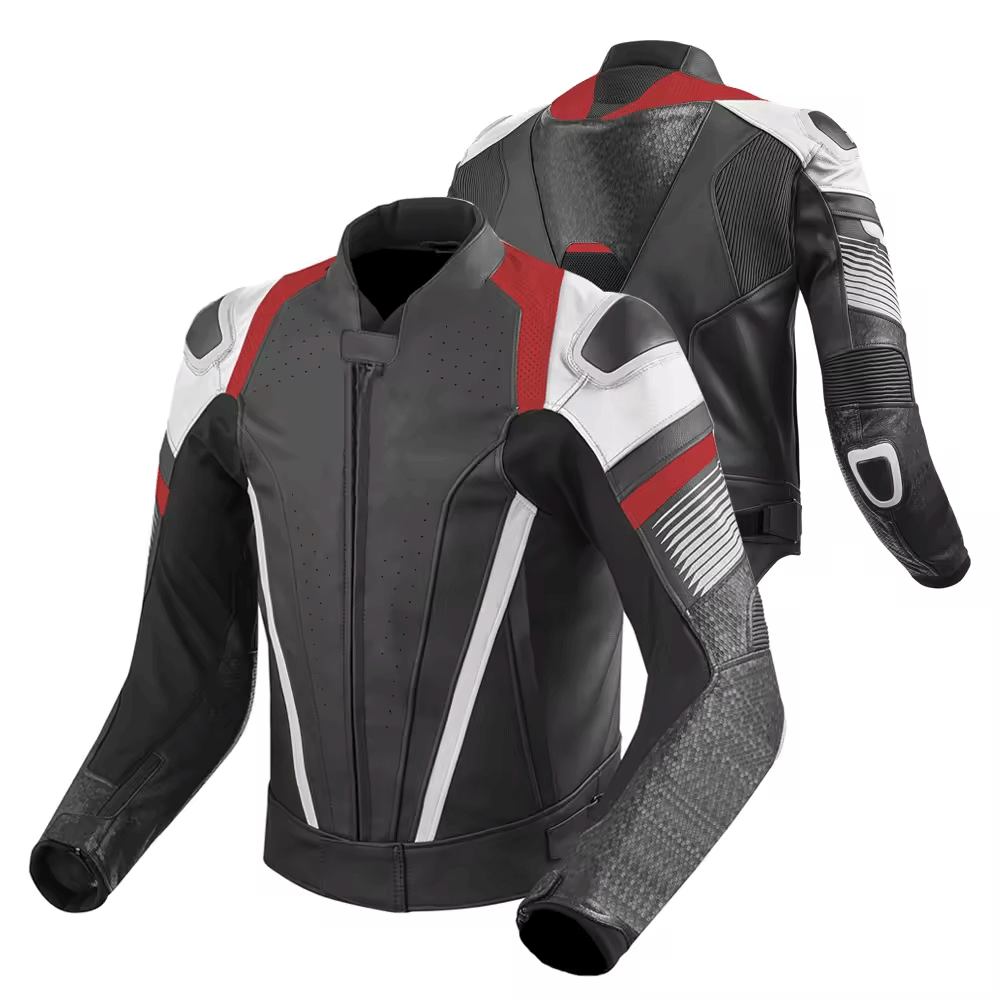 Mens leather jacket wear