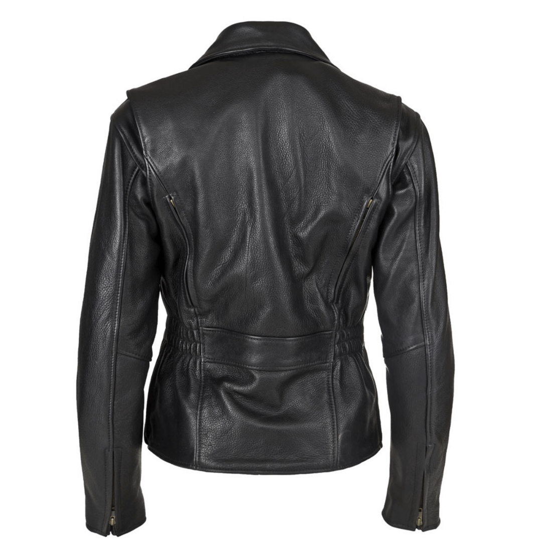 Classic Women’s Leather Jacket – Turbo Edition