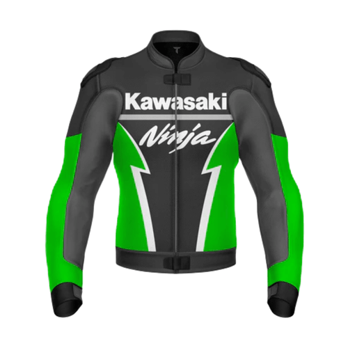 Kawasaki Leather Motorcycle Jacket