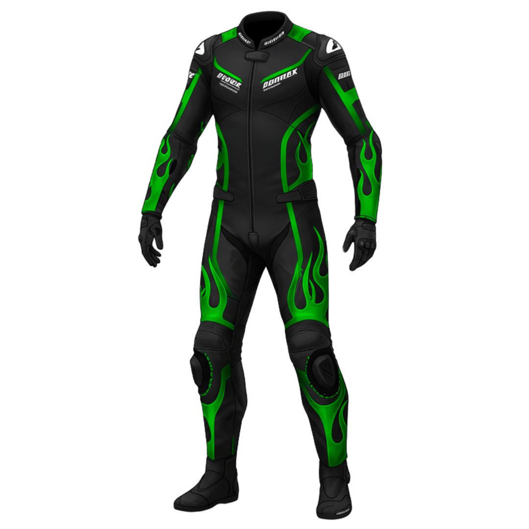 Kawasaki Premium Motorcycle Race Suit โ Turbo Racegear