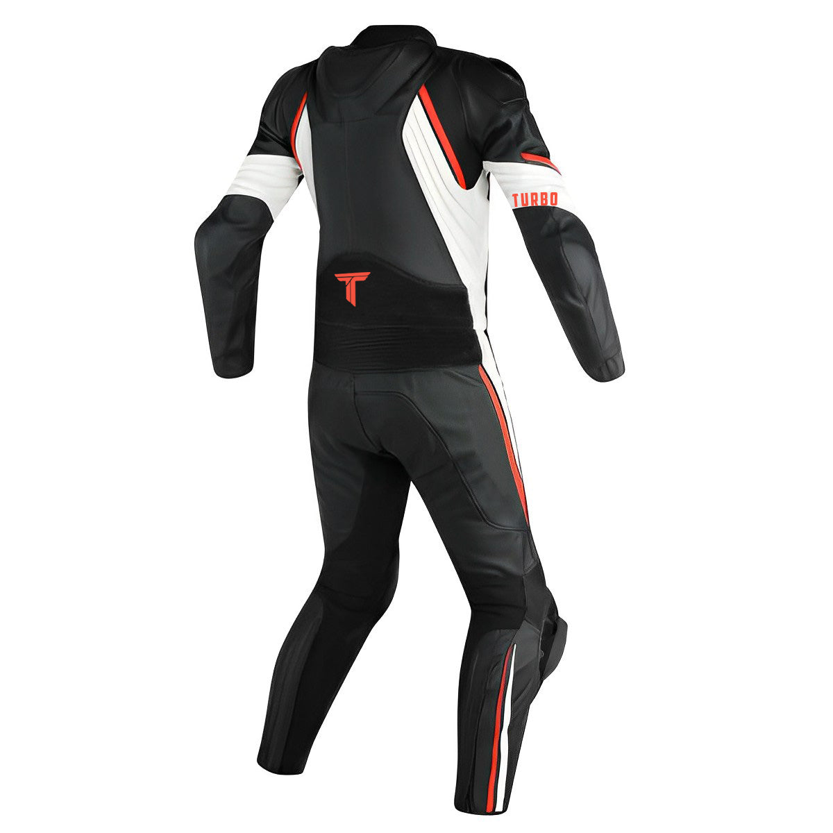 Premium Turbo Black & Red line Motorcycle Race Suit