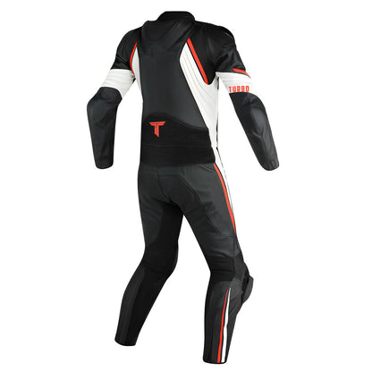 Premium Turbo Black & Red line Motorcycle Race Suit