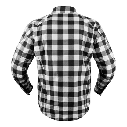 Motorcycle Flannel Shirts – ARAMID Lined with CE Protection