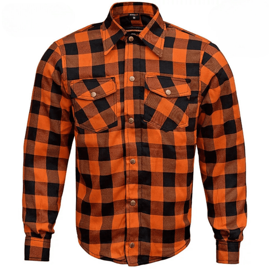 Motorcycle Protective Flannel Shirt