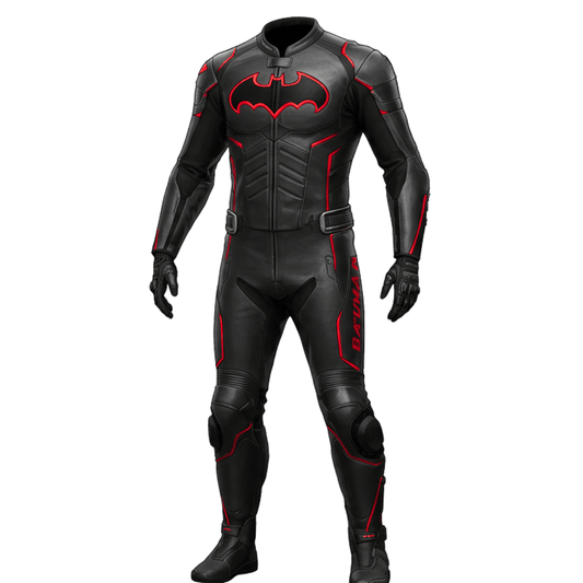 Premium Leather Batman Motorcycle Gear 