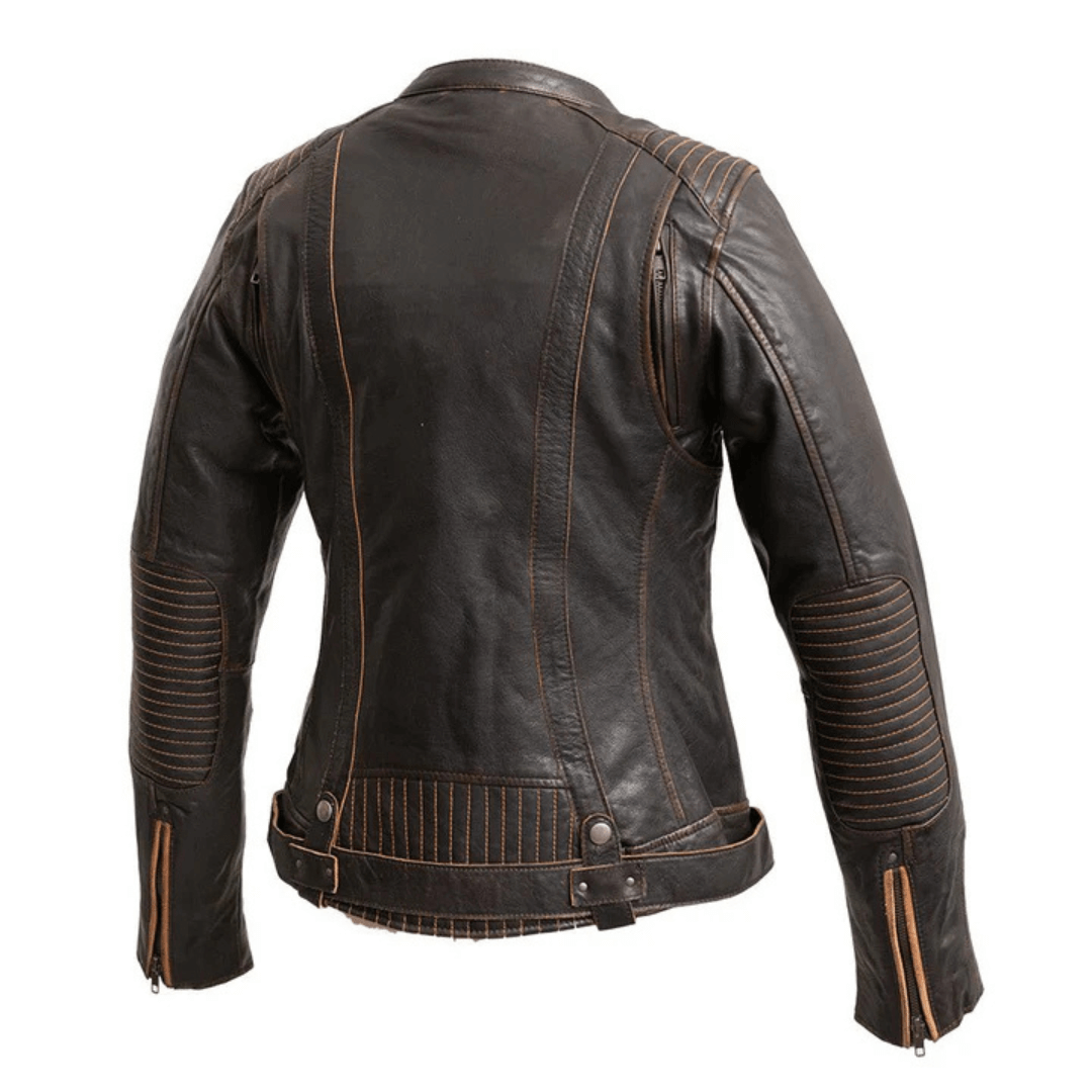 Premium Turbo Women’s Leather Jacket