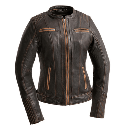 Premium Turbo Women’s Leather Jacket