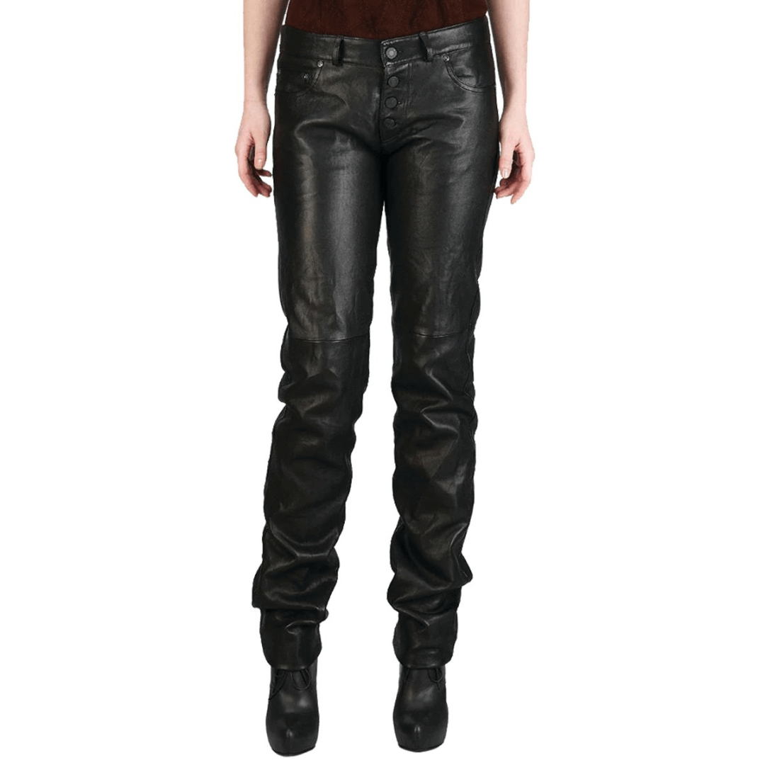 Premium Ladies Stylish Leather Pants