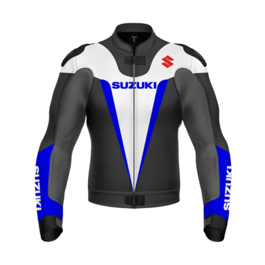 Suzuki Leather Motorcycle Jacket 