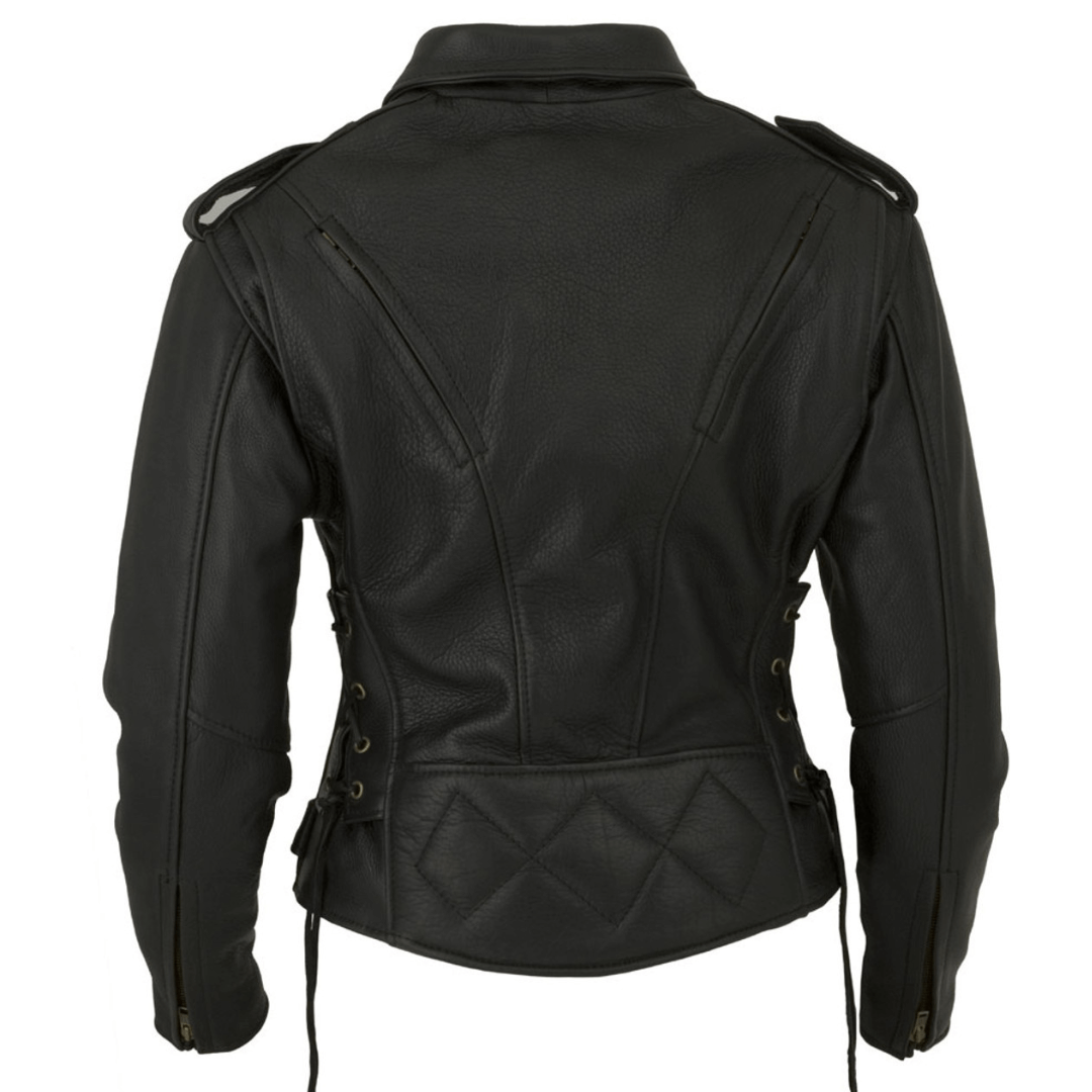 Turbo Leather Jacket for Women – Trendy & Durable