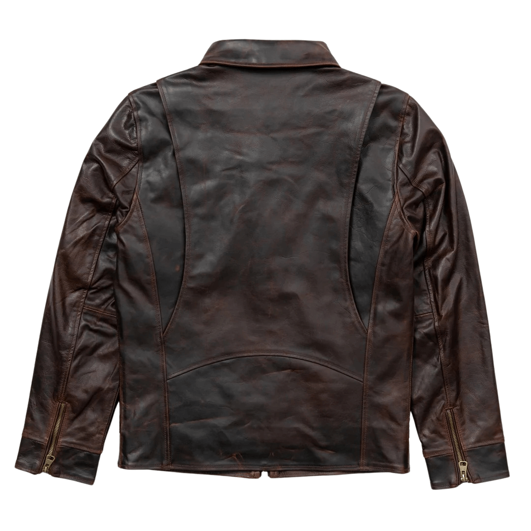 Turbo Leather Jacket for Men - Stylish & Durable