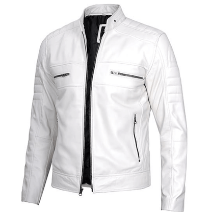 Turbo Men Leather Jacket