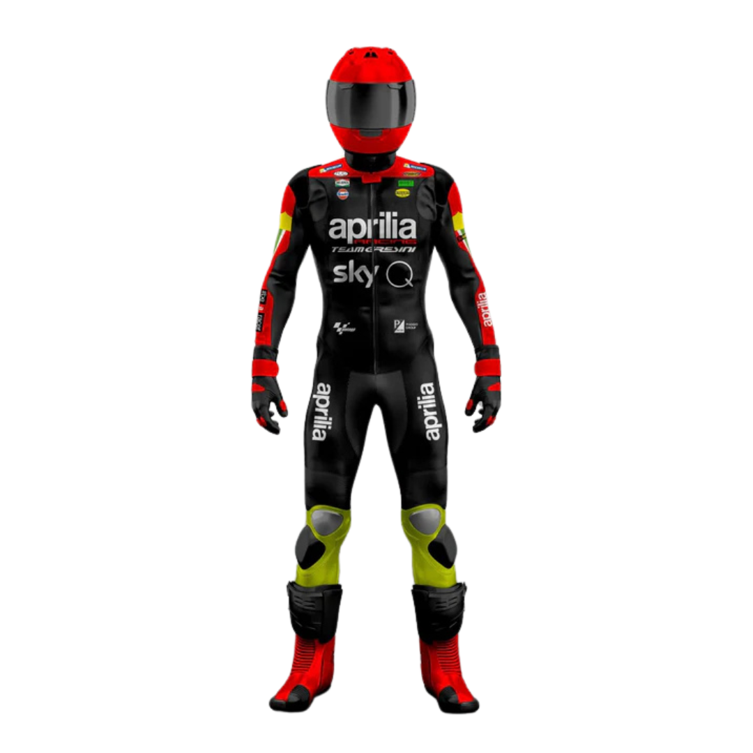 Turbo MotoGP Leather Riding Suit