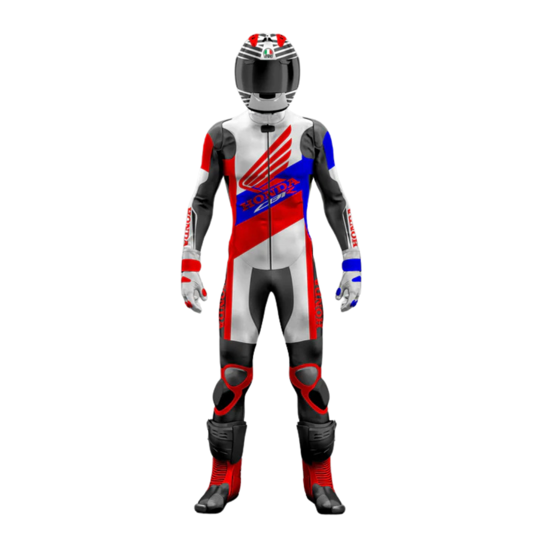 Turbo Suzuki Motorcycle Leather Suit