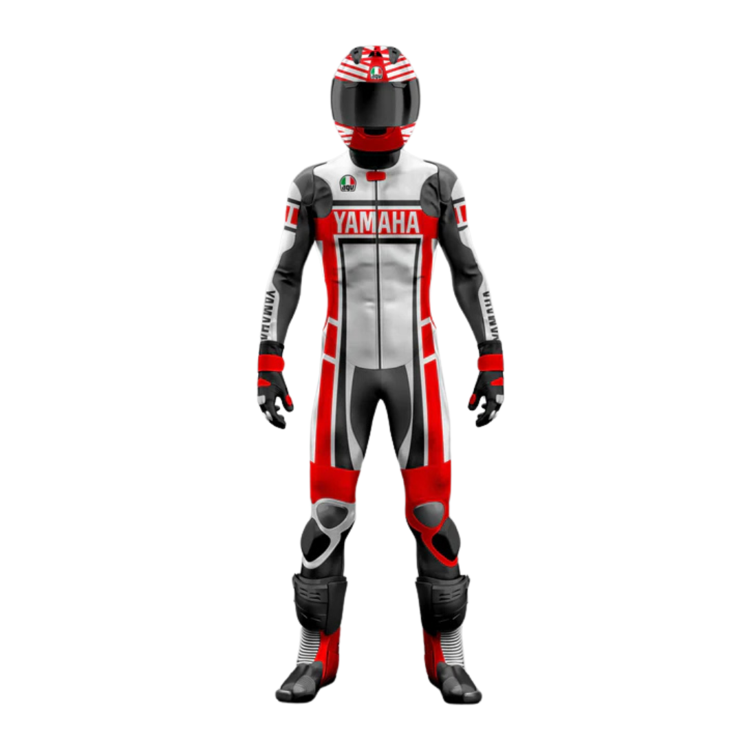 Turbo Yamaha Motorbike Leather Suit 