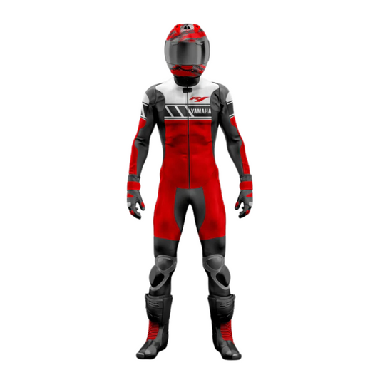 Turbo Yamaha Motorbike Racing Leathers Suit