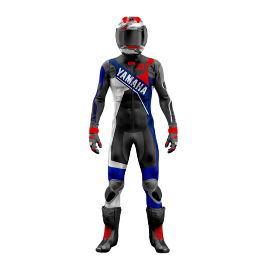 Turbo Yamaha Motorcycle Leather Racing Suit