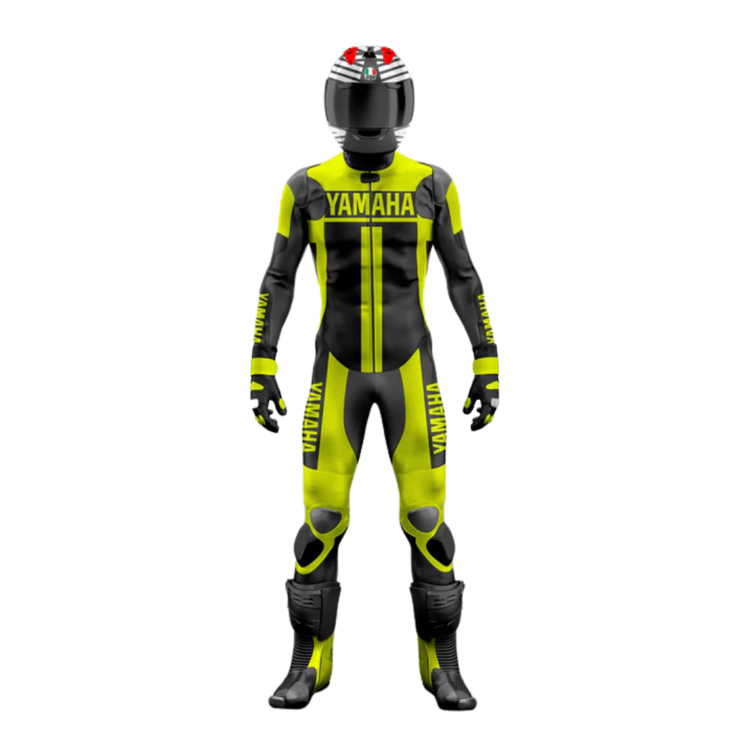 Turbo Yamaha Motorcycle Leather Suit