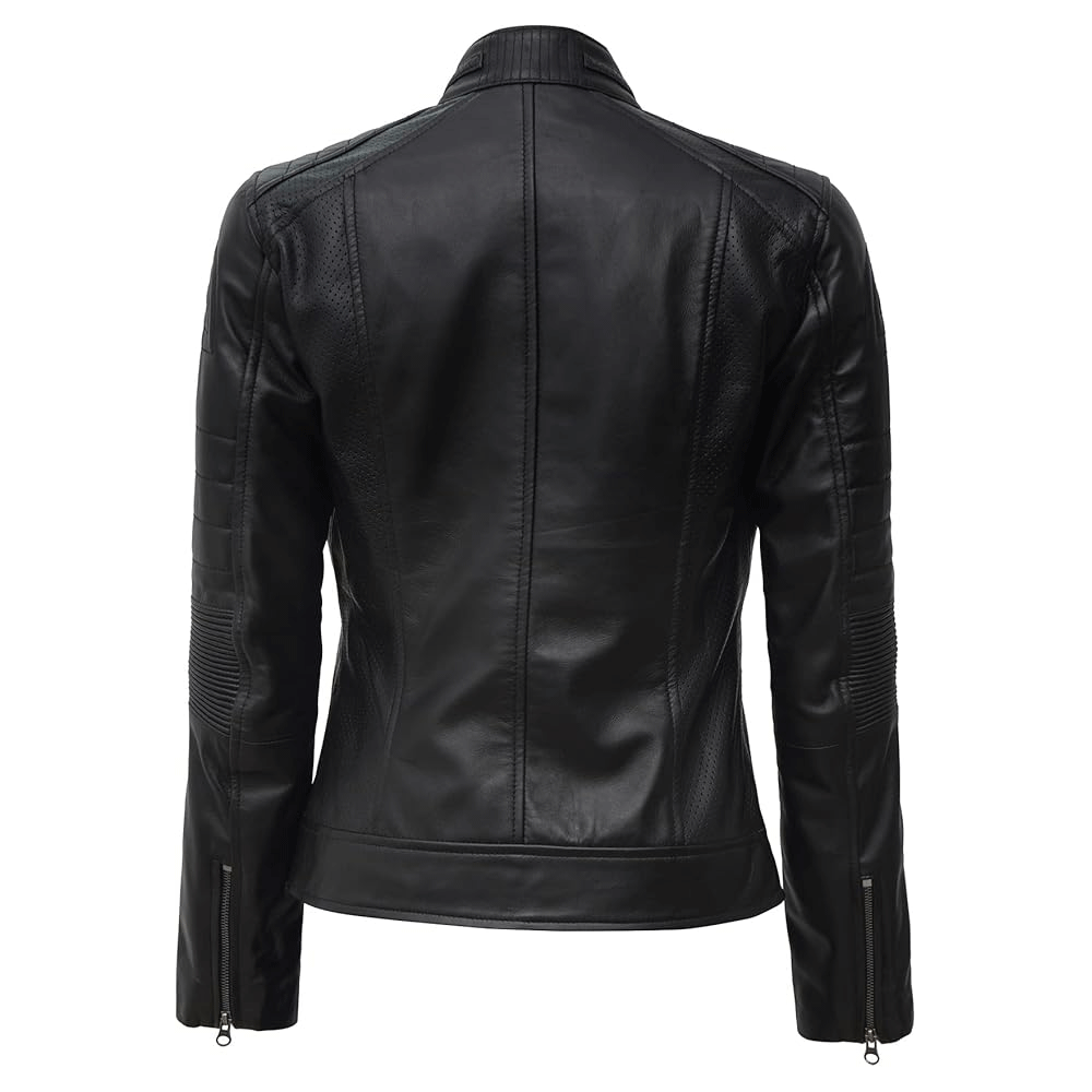 Women leather jacket