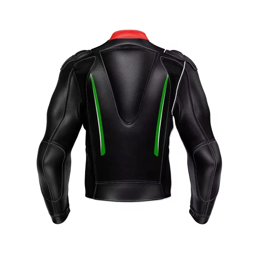 Men leather jacket fashion 