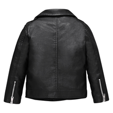 Load image into Gallery viewer, Kid Motorcycle Leather jacket
