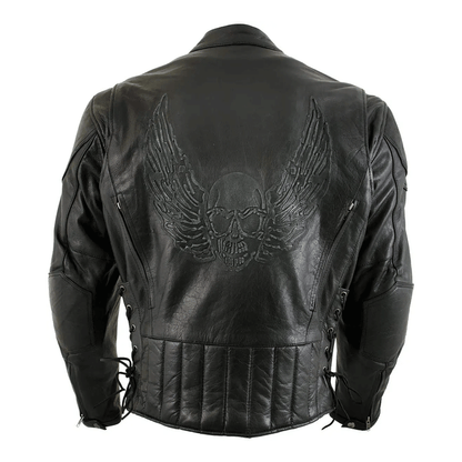 Turbo Leather Motorcycle Jacket