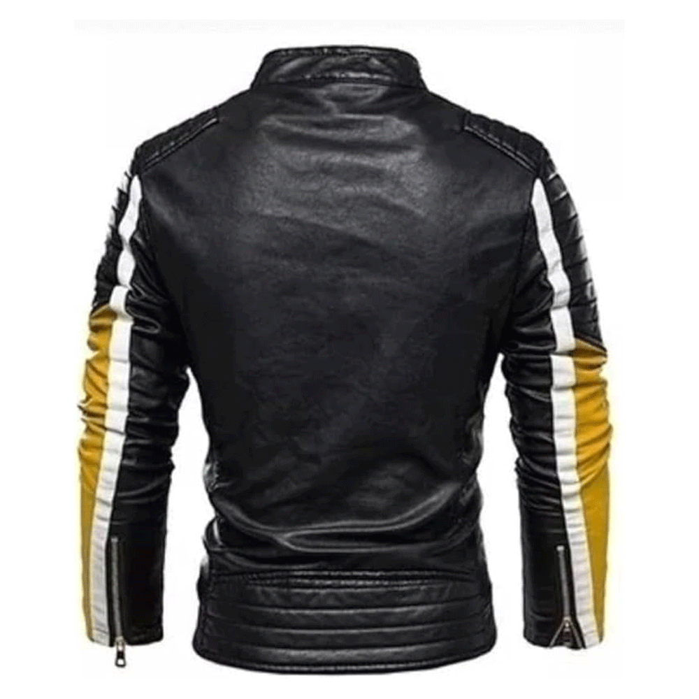 Men leather jacket lifestyle image