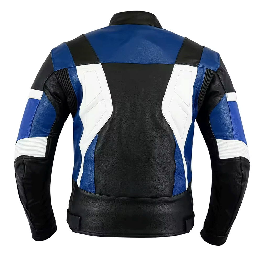 Men leather jacket modern fashion 