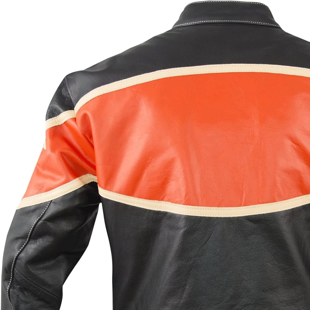 Men leather fashion apparel