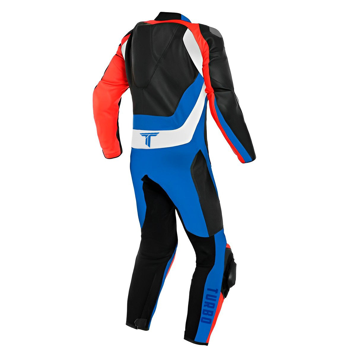 Leather race suit motorcycle fashion