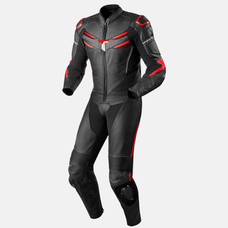 Leather race suit rider equipment