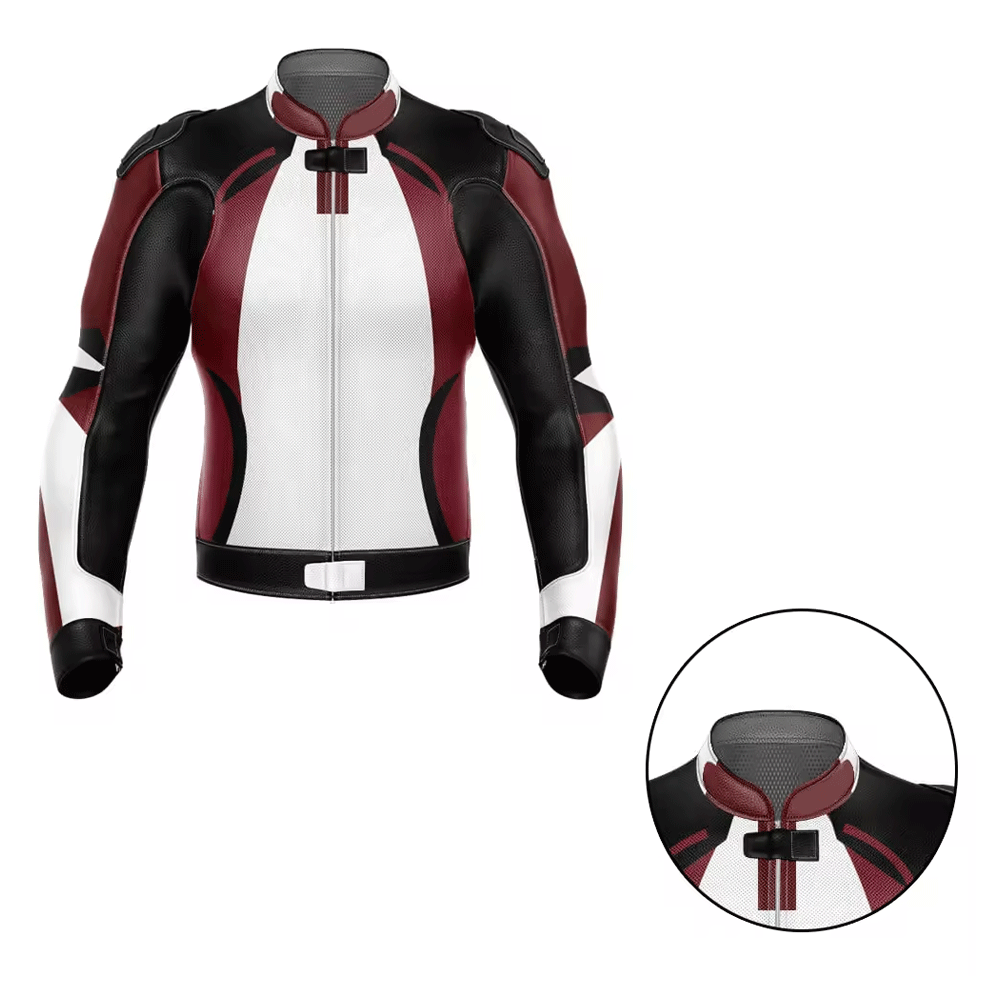 Mens leather jacket premium wear 
