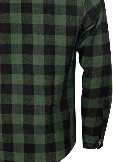 green checkered motorcycle shirt