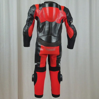 kid black and red color suit backside