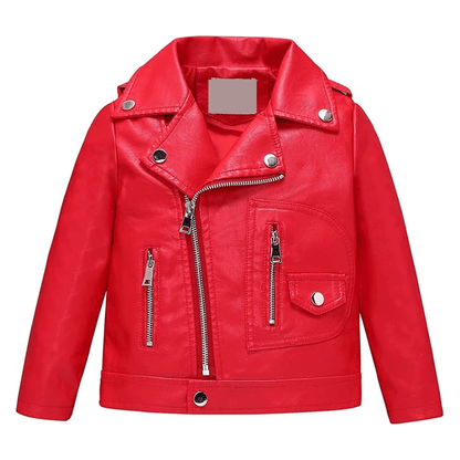 Kid Motorcycle Leather jacket