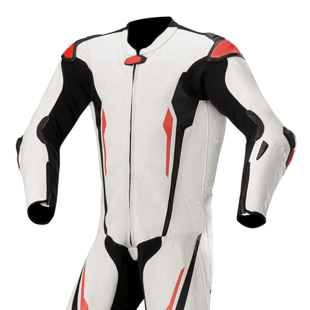 Leather racing suit motorsport outfit