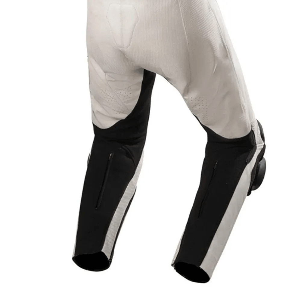 Leather racing suit rider equipment