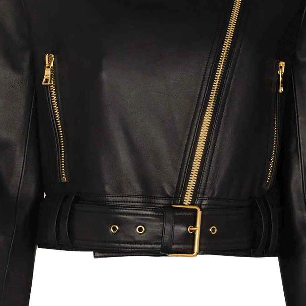 Ladies leather jacket