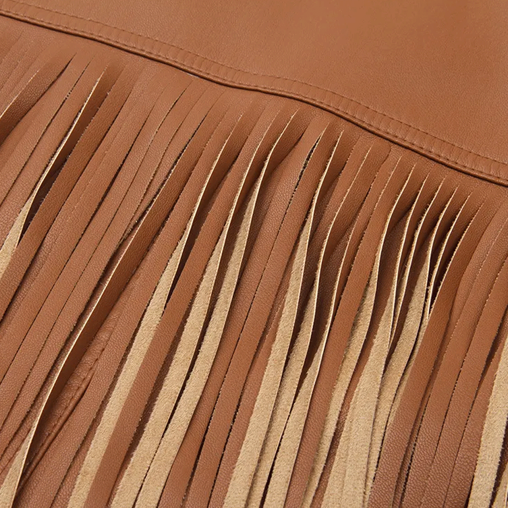 Women leather jacket lifestyle image