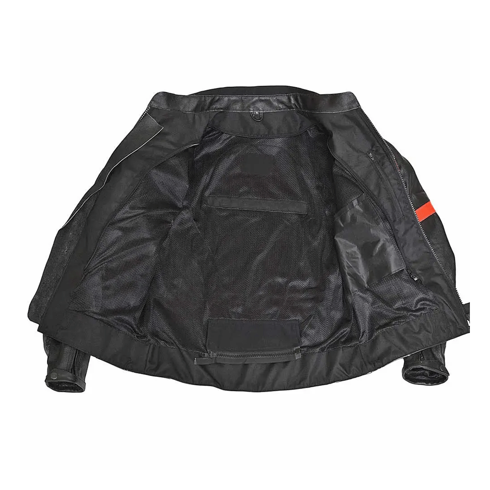 Mens leather fashion outerwear