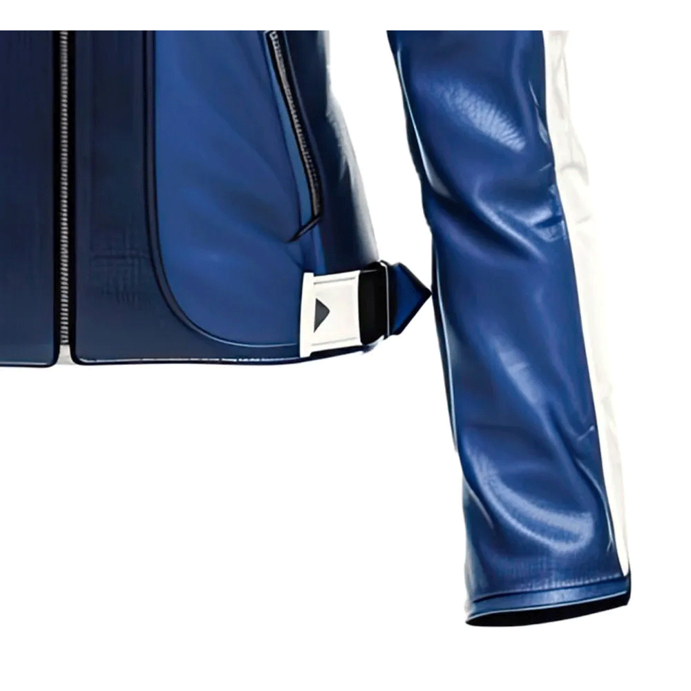 Ladies leather jacket casual outerwear