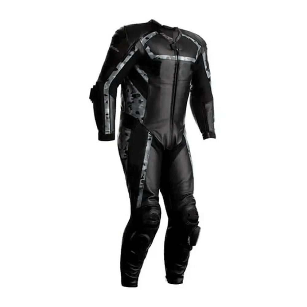 Leather racing suit modern riding gear
