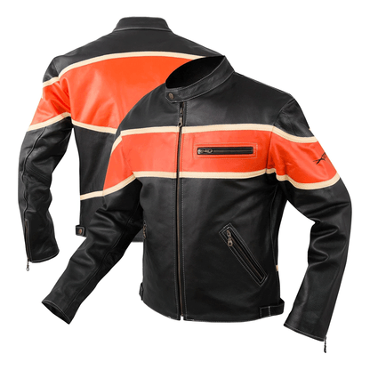 Turbo Leather Motorcycle Jacket