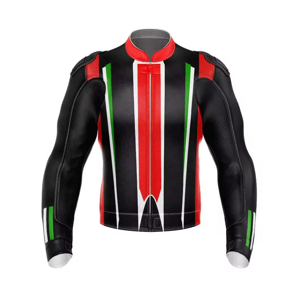 Men leather jacket image
