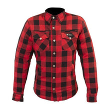 Load image into Gallery viewer, women&#39;s riding shirt red front
