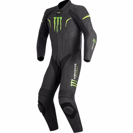 Monster black suit front